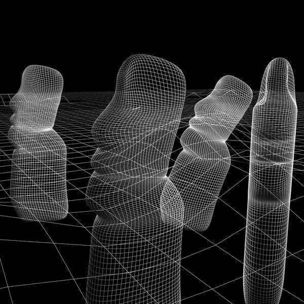 3dsmax moai statues - Moai Statues by DiegoDCvids